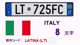 イタリアナンバー-LT